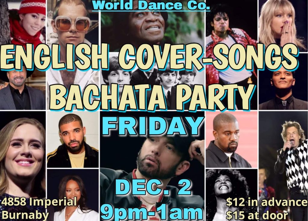 English-Cover-Songs Bachata Party