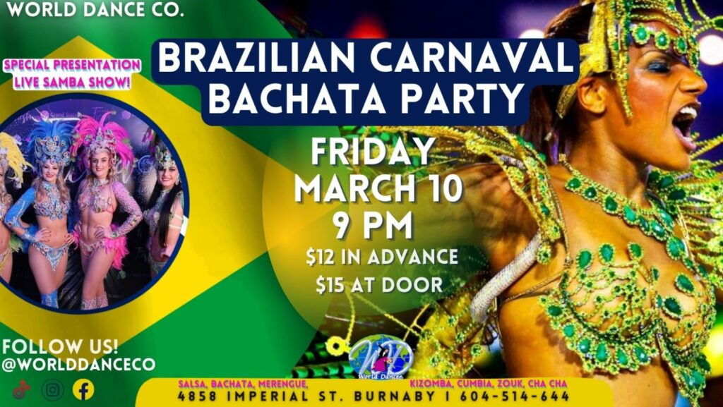 Brazilian Carnaval Bachata Party