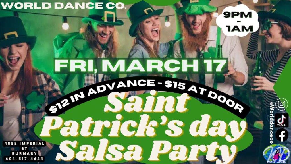 Saint Patrick's Day Salsa Party
