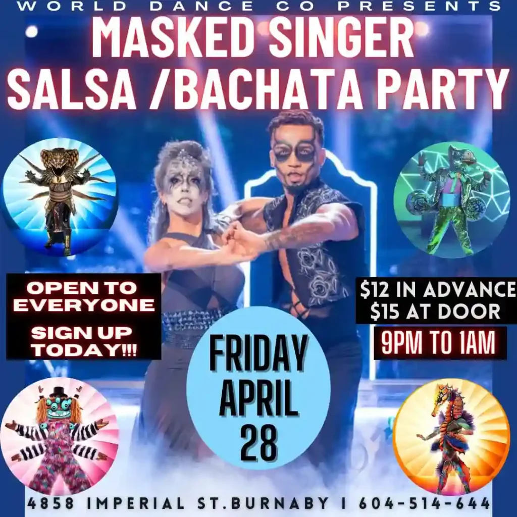 Masked Singer Salsa - Bachata Party