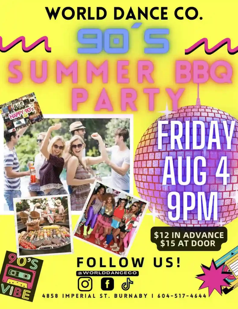 90's Summer BBQ Party