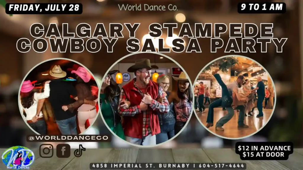 Calgary Stampede Cowboy Salsa Party