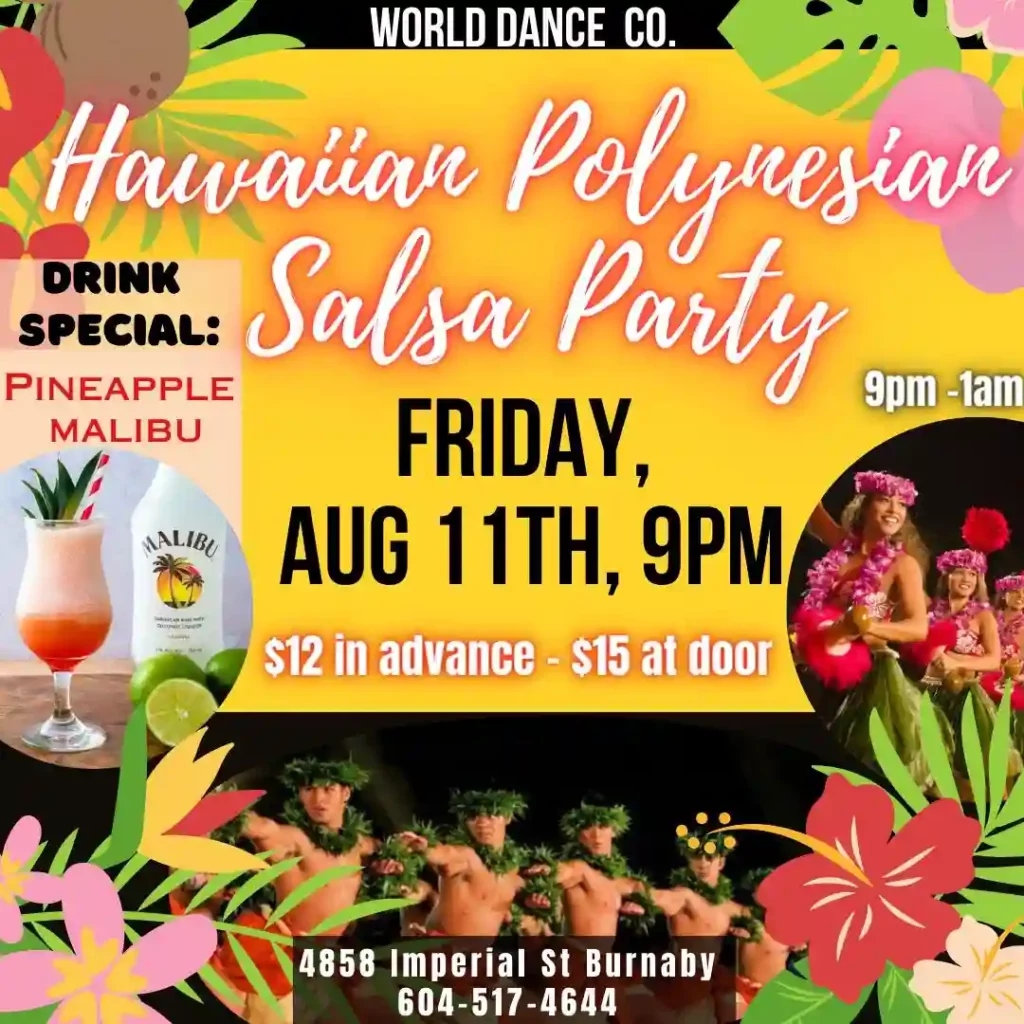 Hawaiian Polynesian Salsa Party