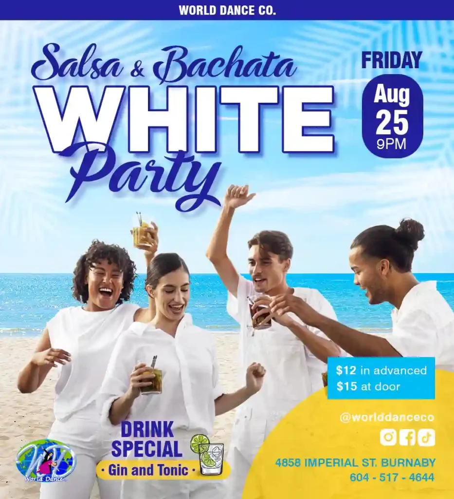 Salsa & Bachata White Party