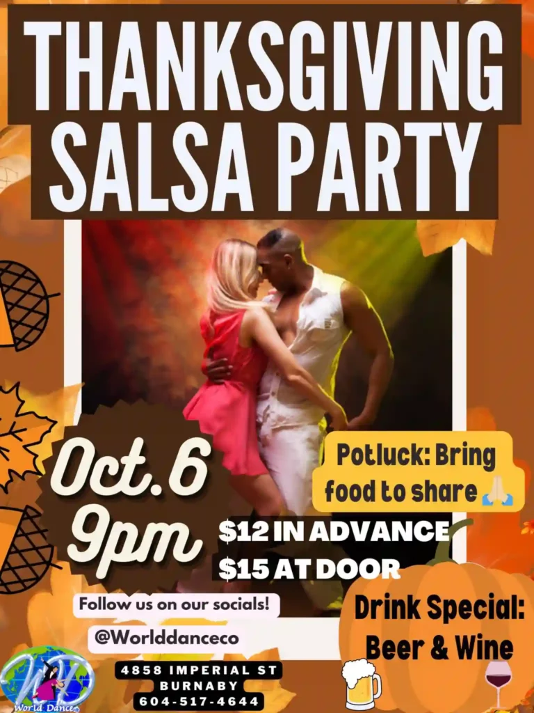 Thanksgiving Salsa Party