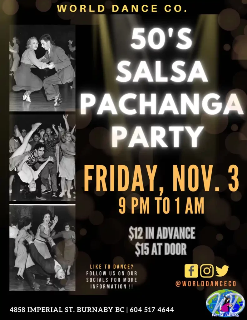 50'S SALSA PACHANGA PARTY