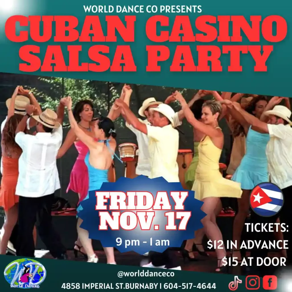 Cuban Casino Salsa Party
