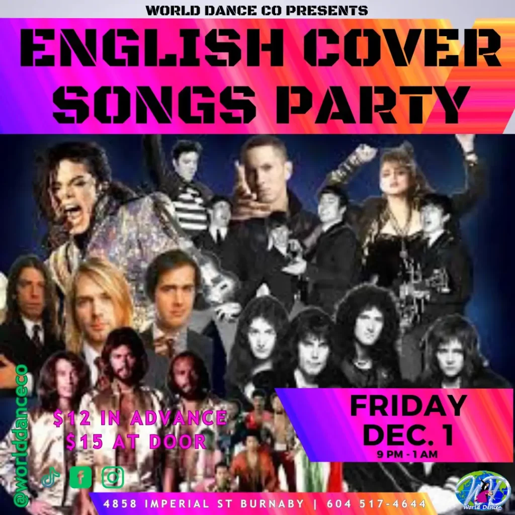 English Cover Songs Party