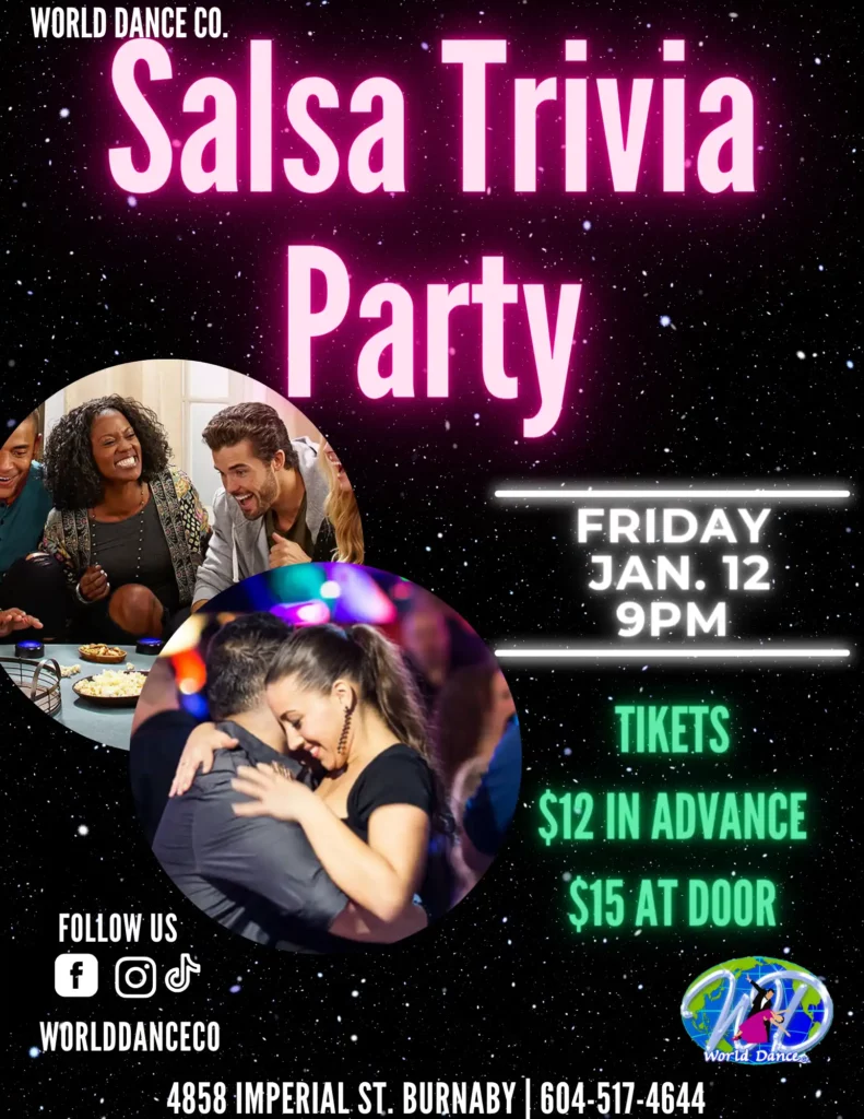 Salsa Trivia Party
