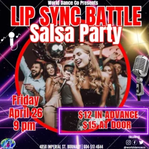 Lip Syng Battle Salsa Party