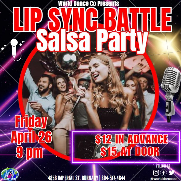 Lip Syng Battle Salsa Party
