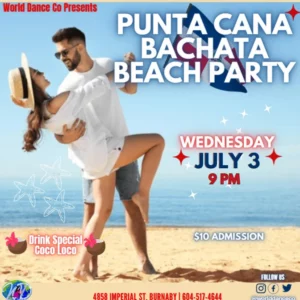 Punta Cana Bachata Beach Party