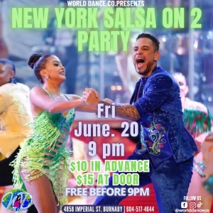 New York Salsa On 2 Party