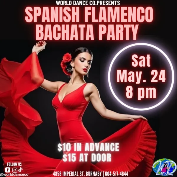 Spanish Flamenco Bachata Party