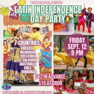 Latin Independence Day Party