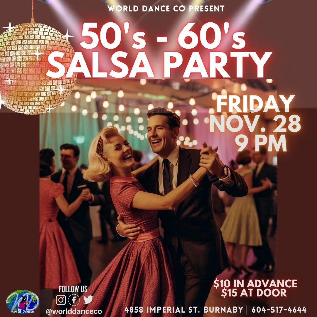 50´s - 60's Salsa Party