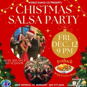 Christmas Salsa Party