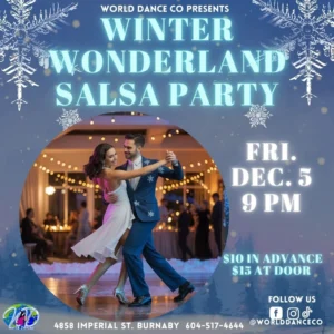 Winter Wonderland Salsa Party