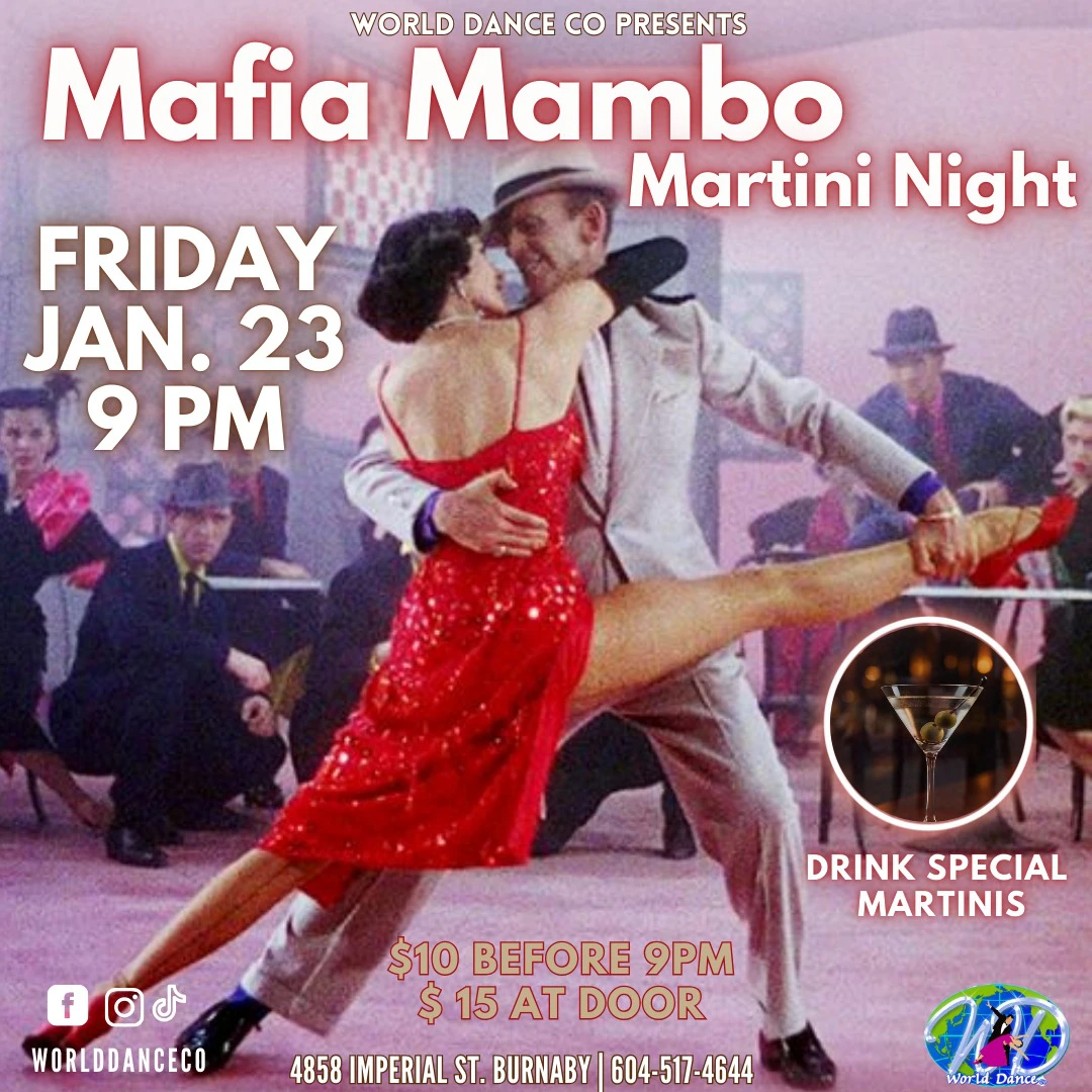 Mafia Mambo Martini Night