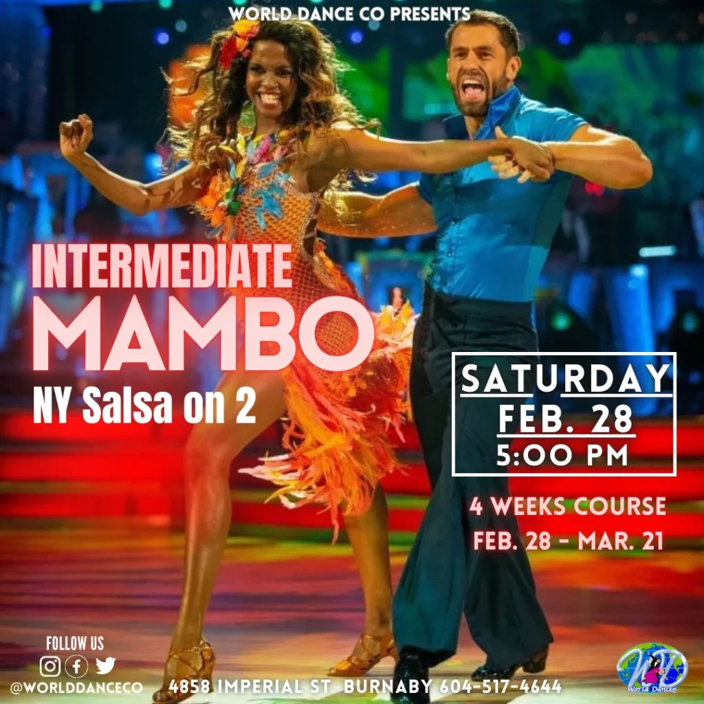 Intermediate Mambo NY Salsa On 2