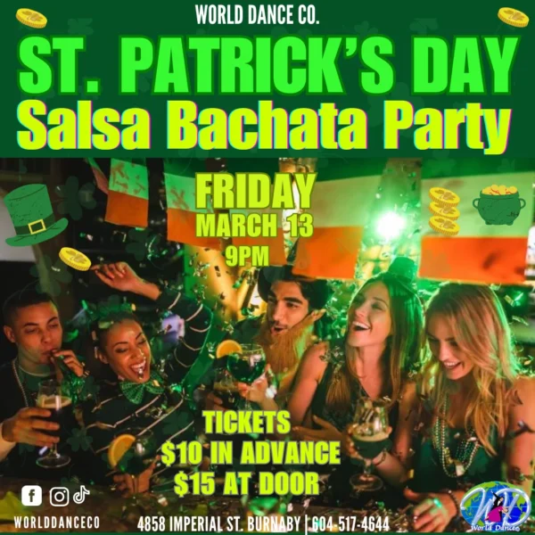 St. Patrick´s Day Salsa Bachata Party