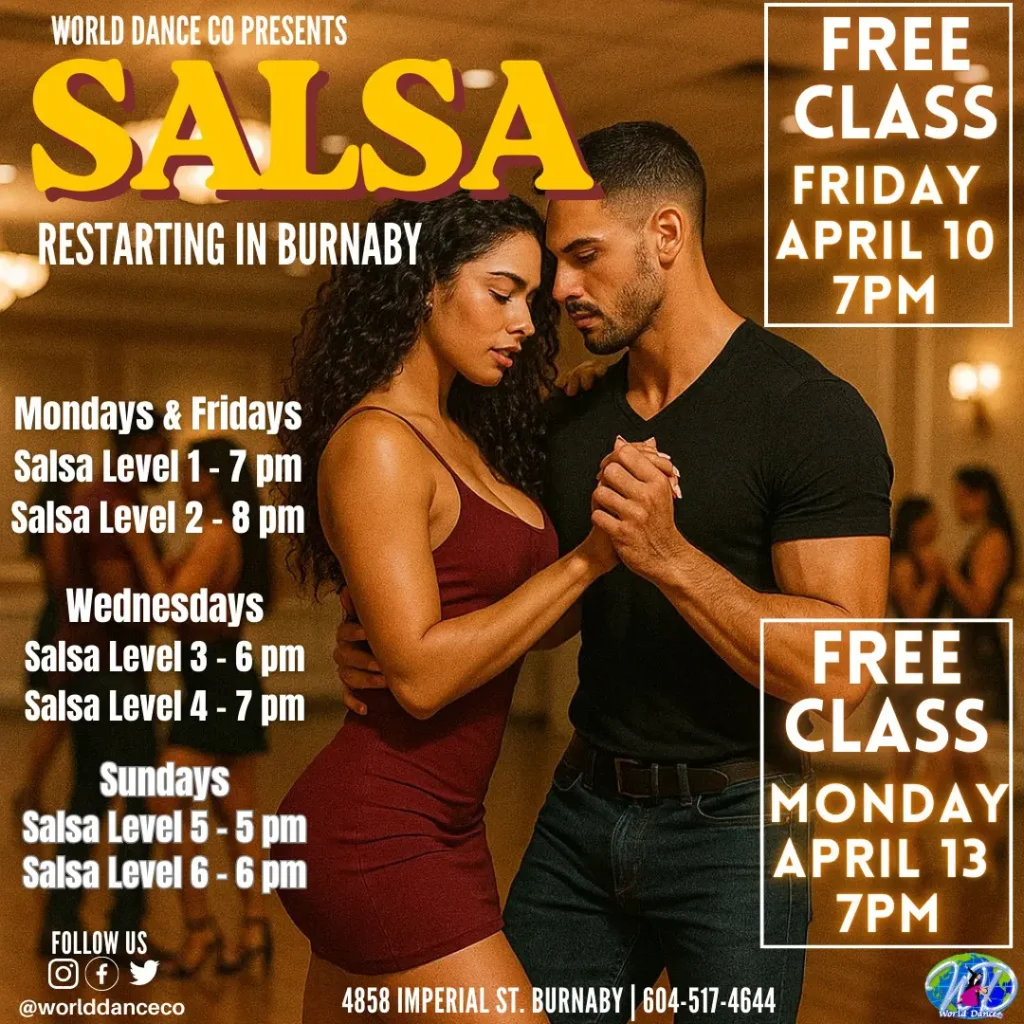 Salsa lesson april