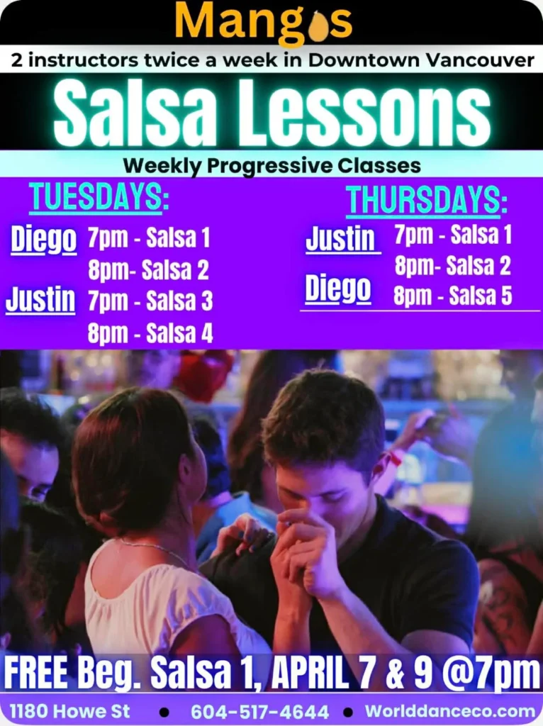 Salsa lesson april 26