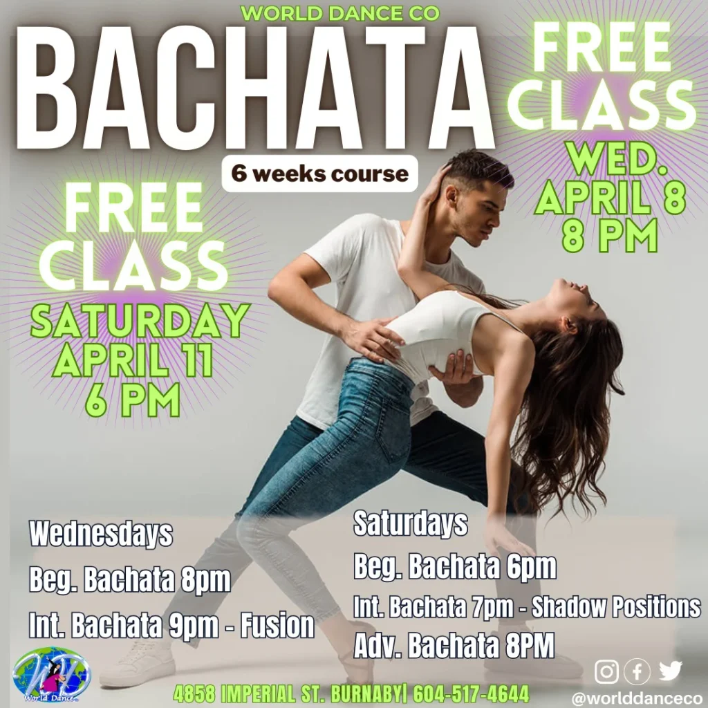 bachata class april