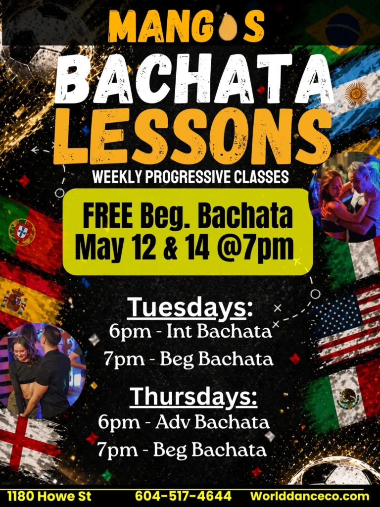 Bachata Lessons May 26