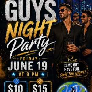 Guys Night Party