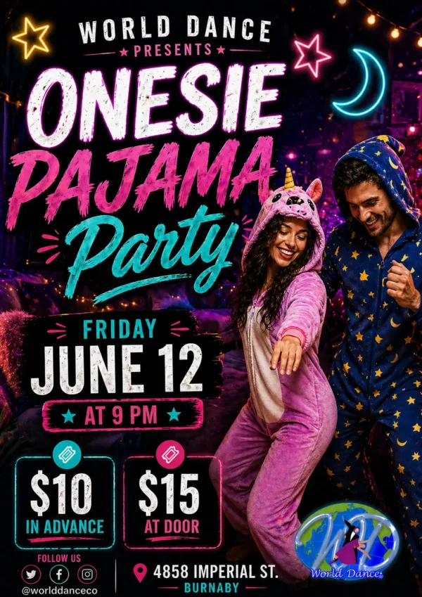 Onesie Pajama Party