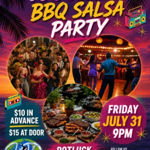 90's Summer BBQ Salsa Party