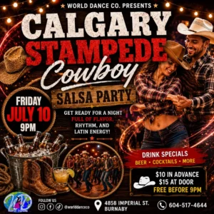 Calgary Stampede Cowboy Salsa Party
