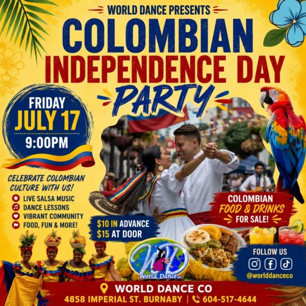Colombian Independence Day Party