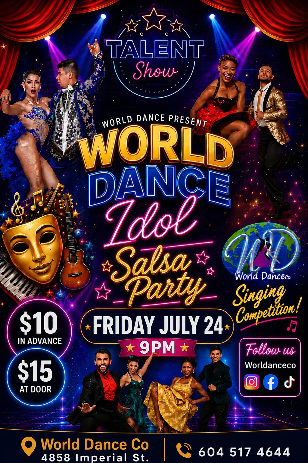World Dance Idol Salsa Party