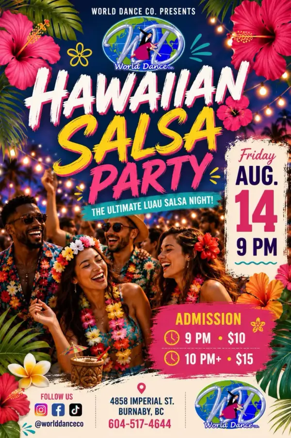 Hawaiian Salsa Party