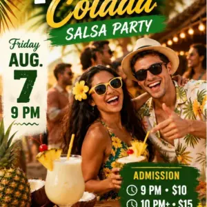 Piña Colada Salsa Party