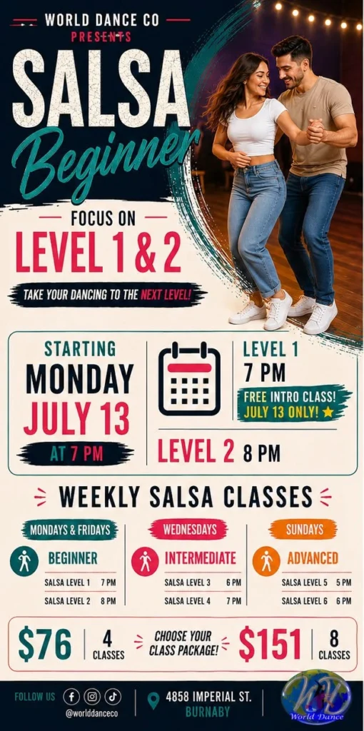 Salsa July Classes 26