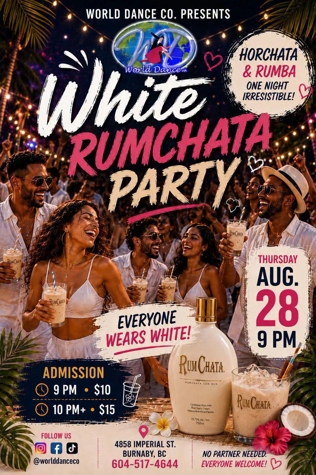 White Rumchata Party