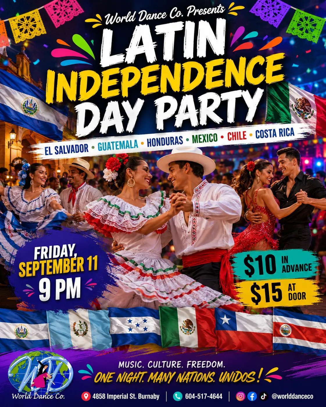 Latin Independence Day Party