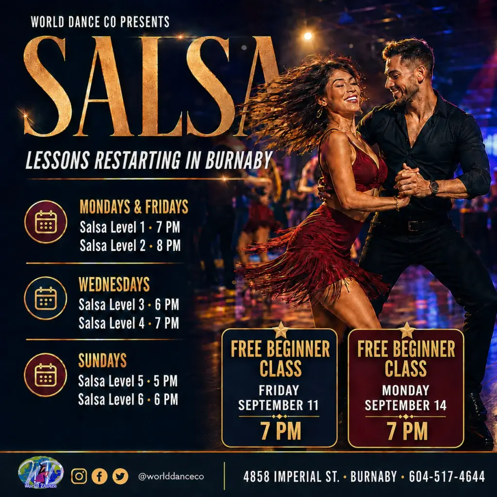Salsa Lessons September 26
