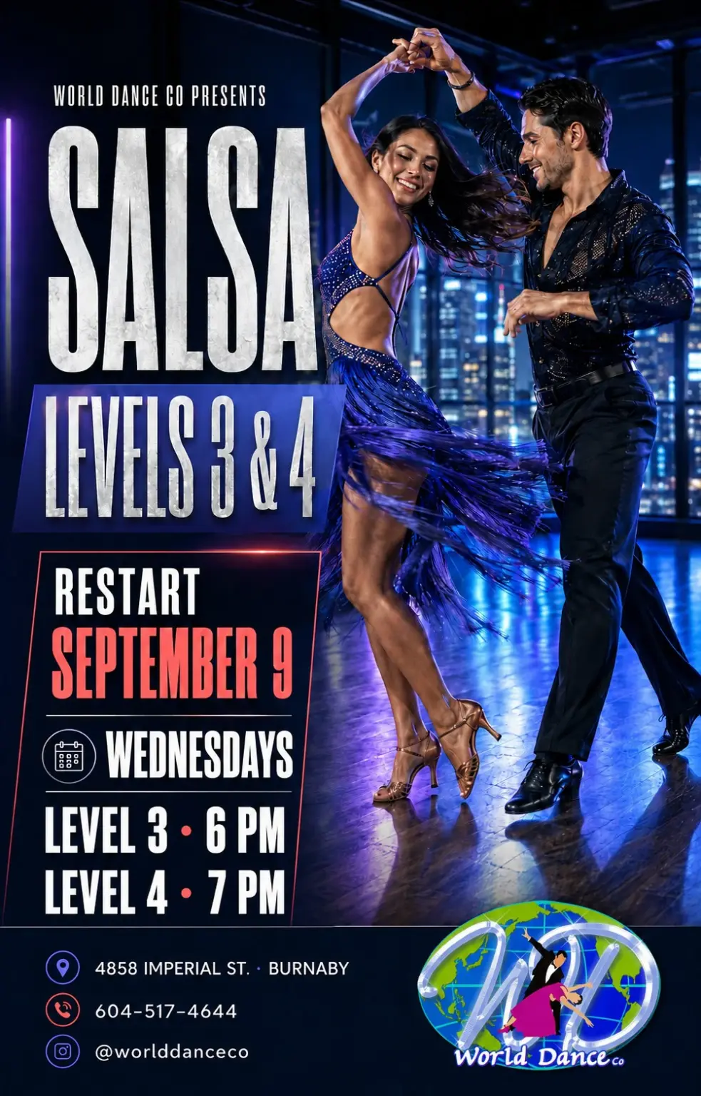 Salsa Levels 3 y 4 september 26