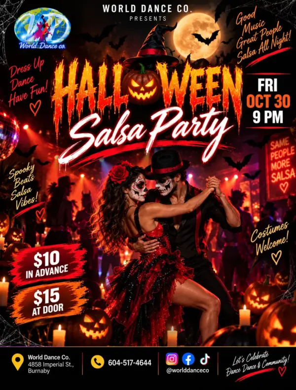 Halloween Salsa Party