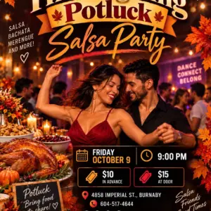 Thanksgiving Potluck Salsa Party
