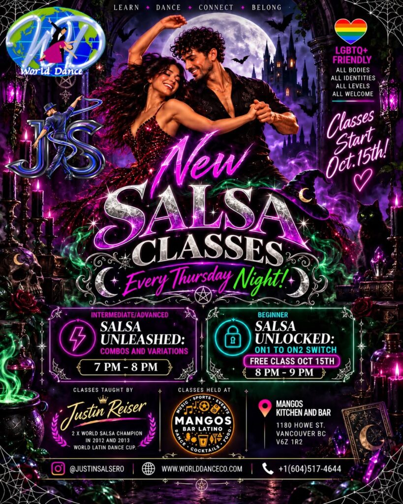 New Salsa Classes Mango oct 2026