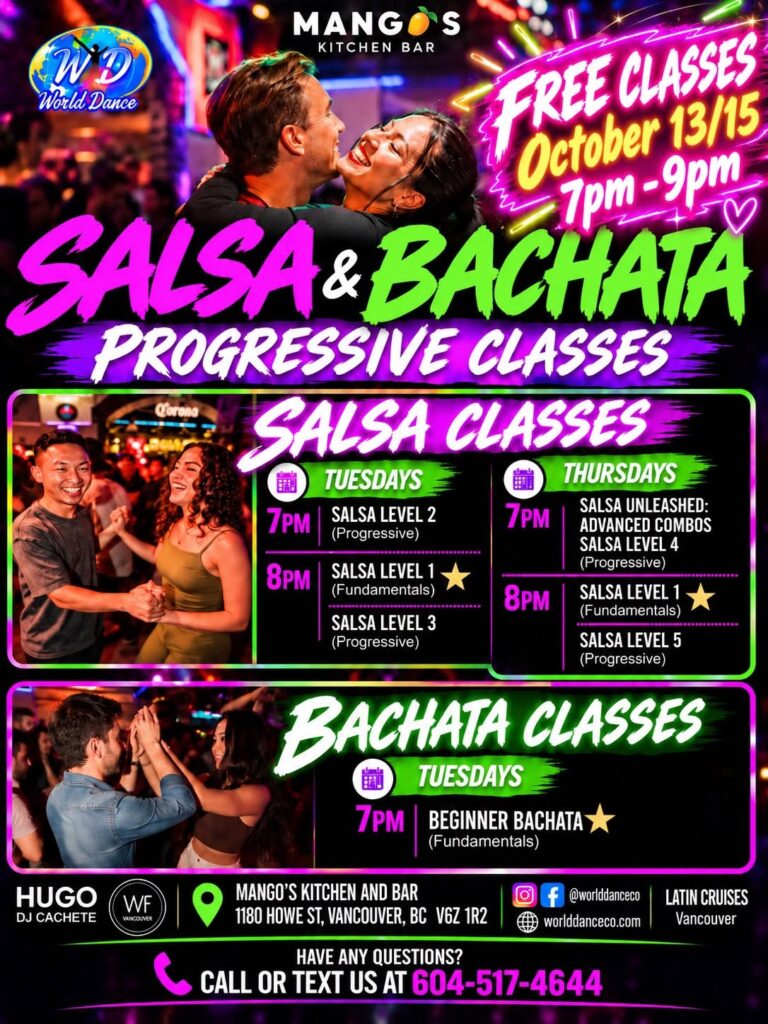 Salsa & Bachata Mangos October 26